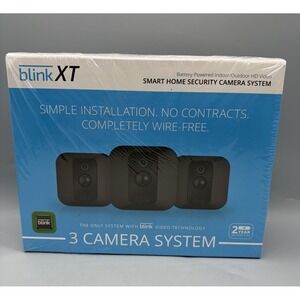 3 Blink XT Battery Powered Security Cameras XT1 - Sealed
